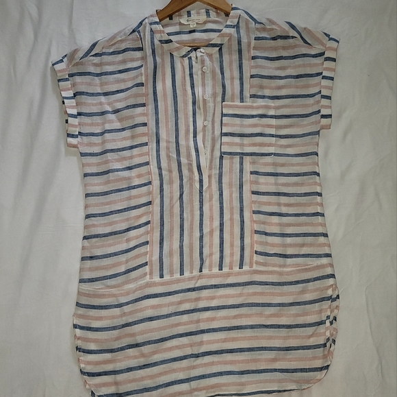 Two by Vince Camuto woven stripe tunic -  small - Picture 8 of 8